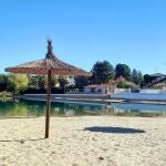 Imagen del Lago Playamonte, situado en la localidad valenciana de Navarrés