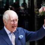 King Charles III and Queen Camilla visit Cancer Centre in London