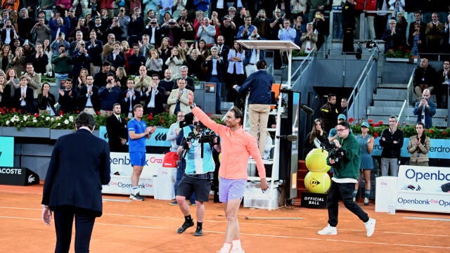 Famosos apoyan a Rafa Nadal en el Mutua Madrid Open