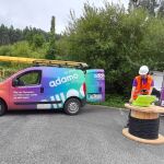 Adamo tira fibra óptica en los pueblos de Castilla y León