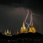 Tormenta en León