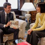 Mazón y Morant han mantenido hoy su primera reunión institucional