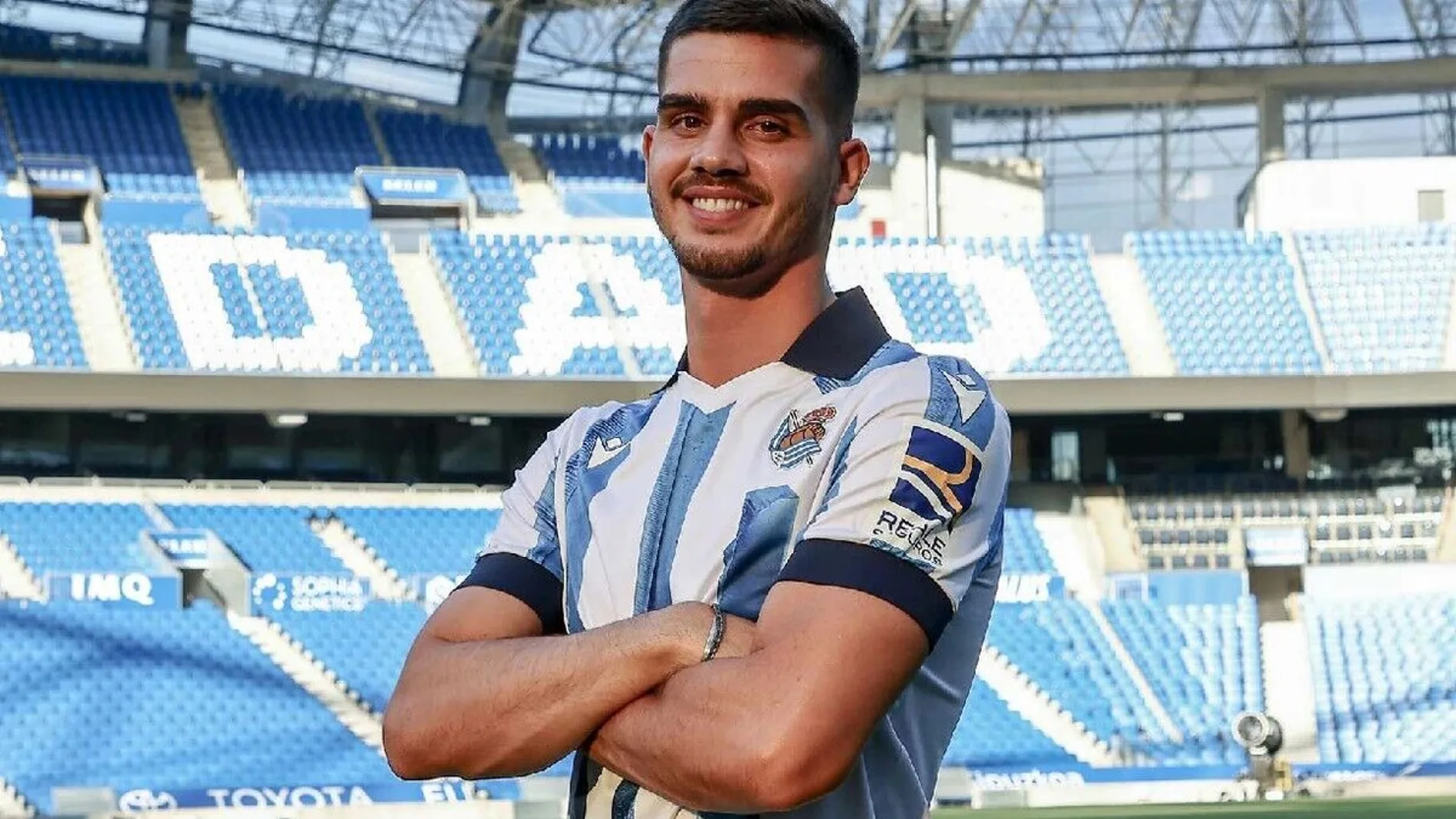 André Silva, delantero de la Real Sociedad