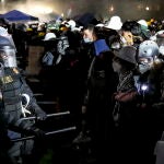 Police begin clearing pro-Palestine protest encampment at UCLA