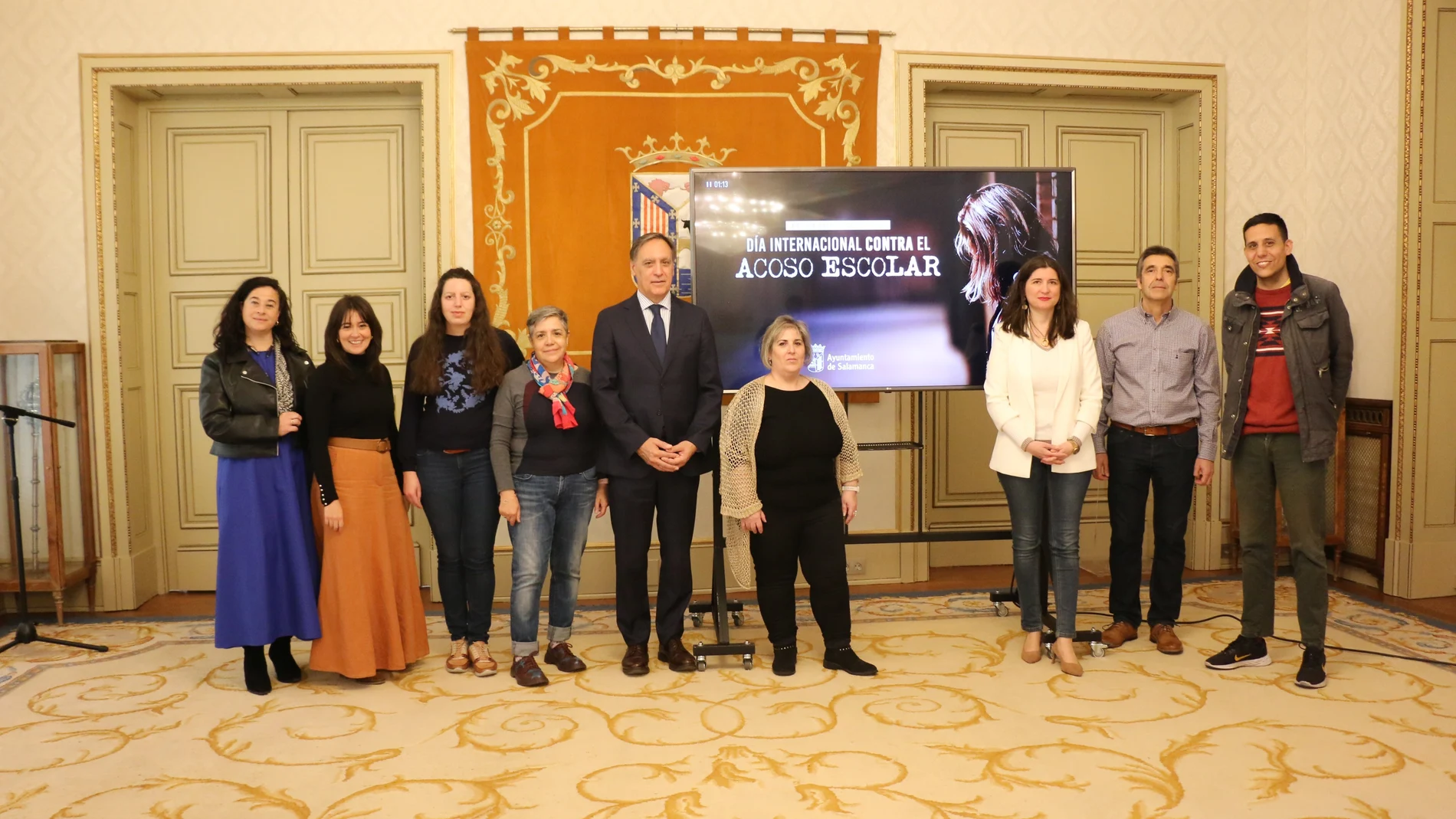 Presentación de las actividades en el Ayuntamiento de Salamanca