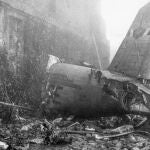 Una imagen del avión del Torino siniestrado
