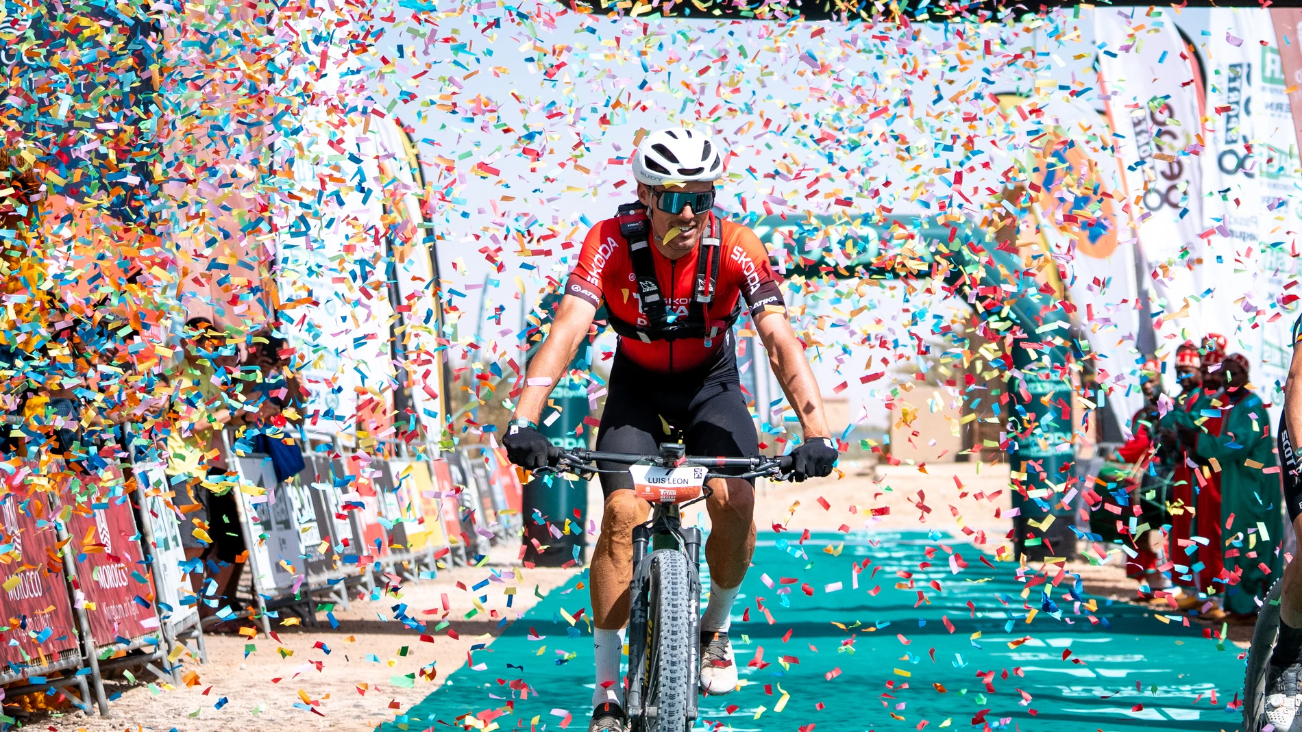 Luis León Sánchez, ganador de la Titan Desert