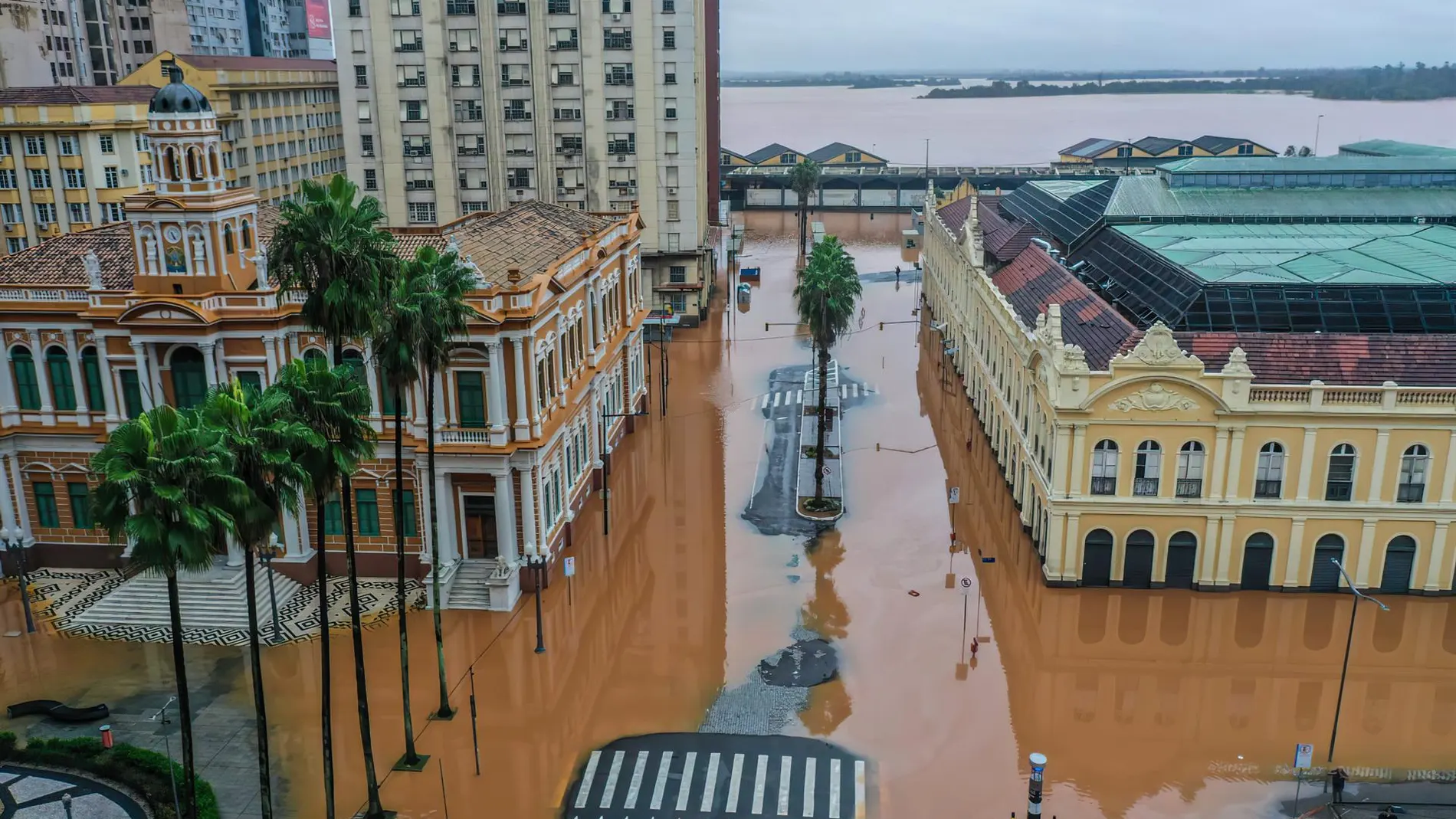 Brasil.- Los temporales de Río Grande (Brasil) dejan ya 66 muertos mientras Porto Alegre entra en una nueva alerta roja