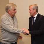 Rueda se reunión con el subsecretario de Pesca de la Nación, Juan Antonio López Cazorla. 