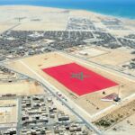 Imagen aérea de Dakhla
