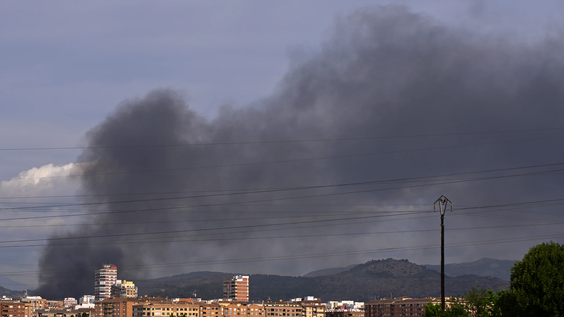 Controlado el incendio de Castellón