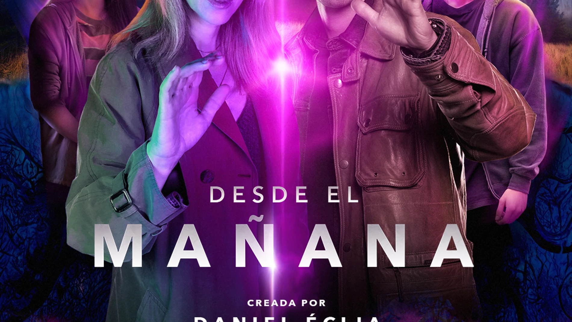 Imágen promocional de la serie "Desde el mañana"