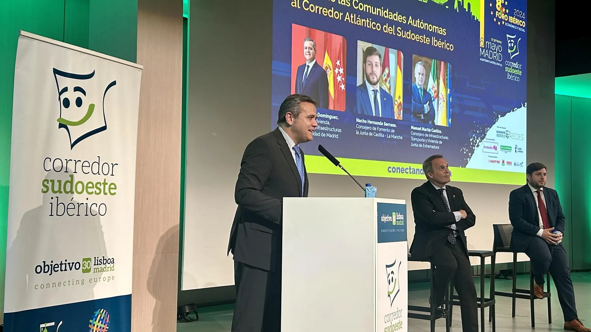 La Comunidad exige "acelerar" la conexión ferroviaria Madrid-Lisboa para aumentar el potencial de la Península Ibérica