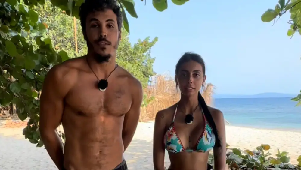 Kiko Jiménez y Marieta en 'Supervivientes'