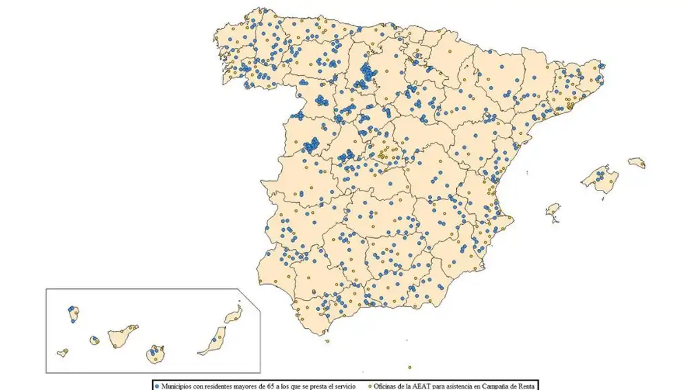 Municipio donde este servicio está disponible