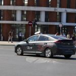 Un Uber en Madrid