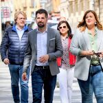 Tudanca llega a Segovia junto a Clara Martín 