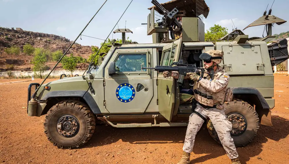 Un militar español en Mali