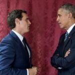 Albert Rivera cuenta de qué habló con Obama durante su encuentro en 2016