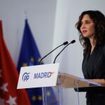 Isabel Díaz Ayuso, presidenta de la Comunidad de Madrid