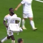 Rüdiger no se olvidó de la "silla de Alaba"