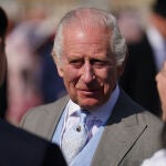 Carlos III, ayer en Buckingham