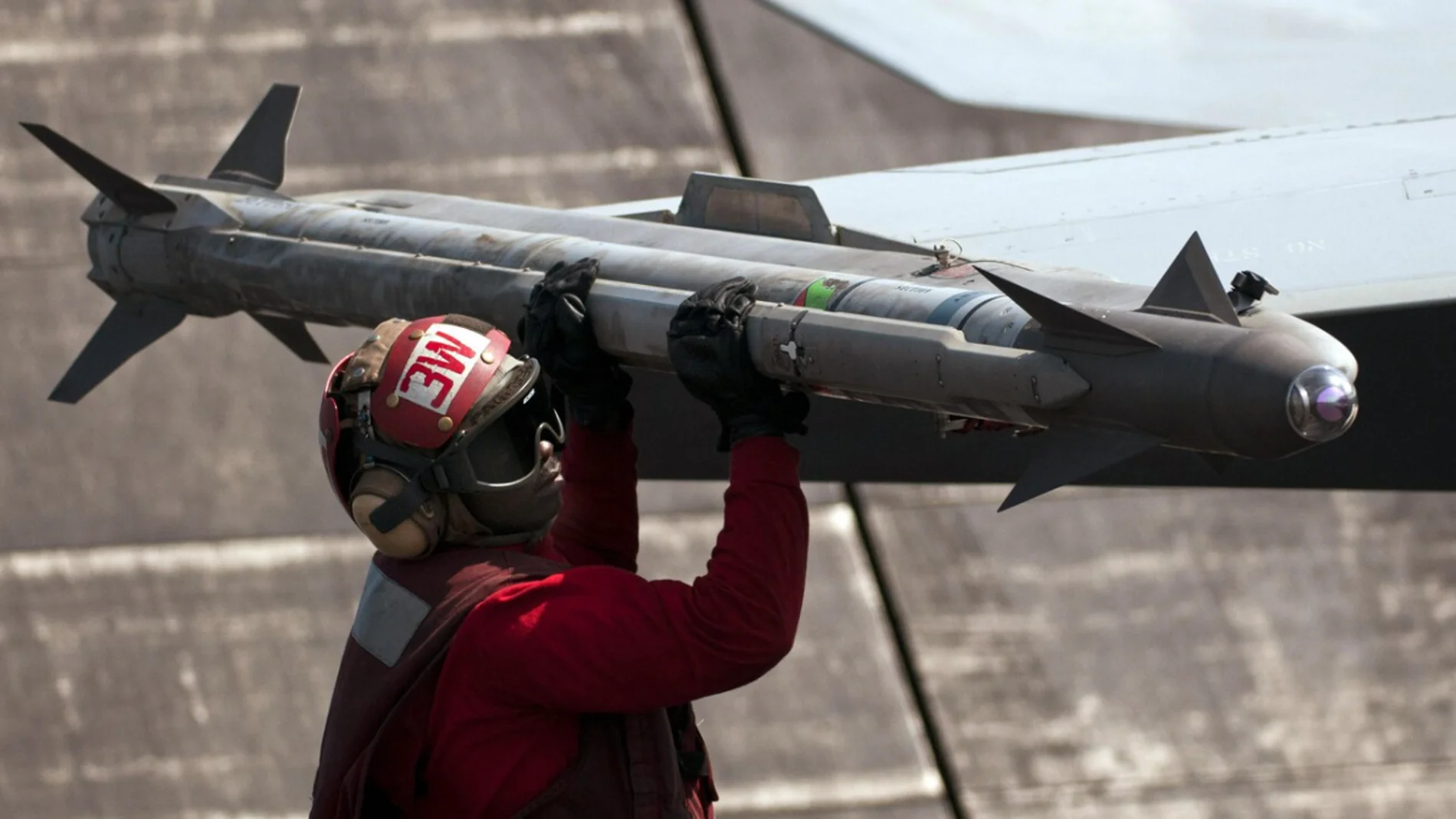 El misil AIM-9X