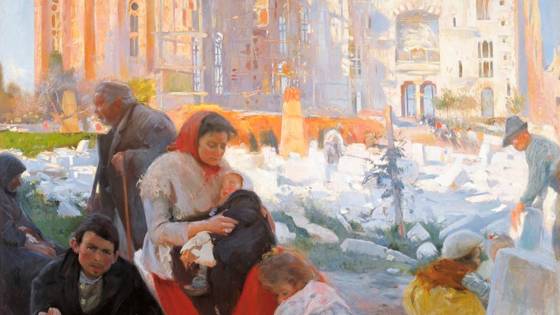 "La catedral de los pobres", obra de Joaquim Mir