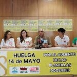 ANPE, Ustea y CCOO piden a la Junta que "rectifique" y "reanude el diálogo" para "reforzar la escuela pública"