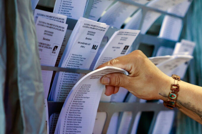 Preparativos para las elecciones catalanas del 12 de mayo