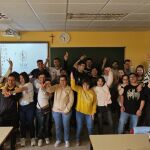 Participantes en el proyecto impulsado por la UCAV y la Asociación Abulense de Síndrome de Down