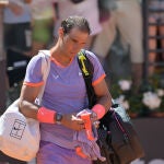 Nadal, en su adiós a Roma