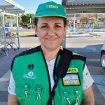 Yolanda Romero es vendedora de la ONCE desde hace un mes y ha vendido seis cupones premiados con 40.000 euros cada uno. ONCE