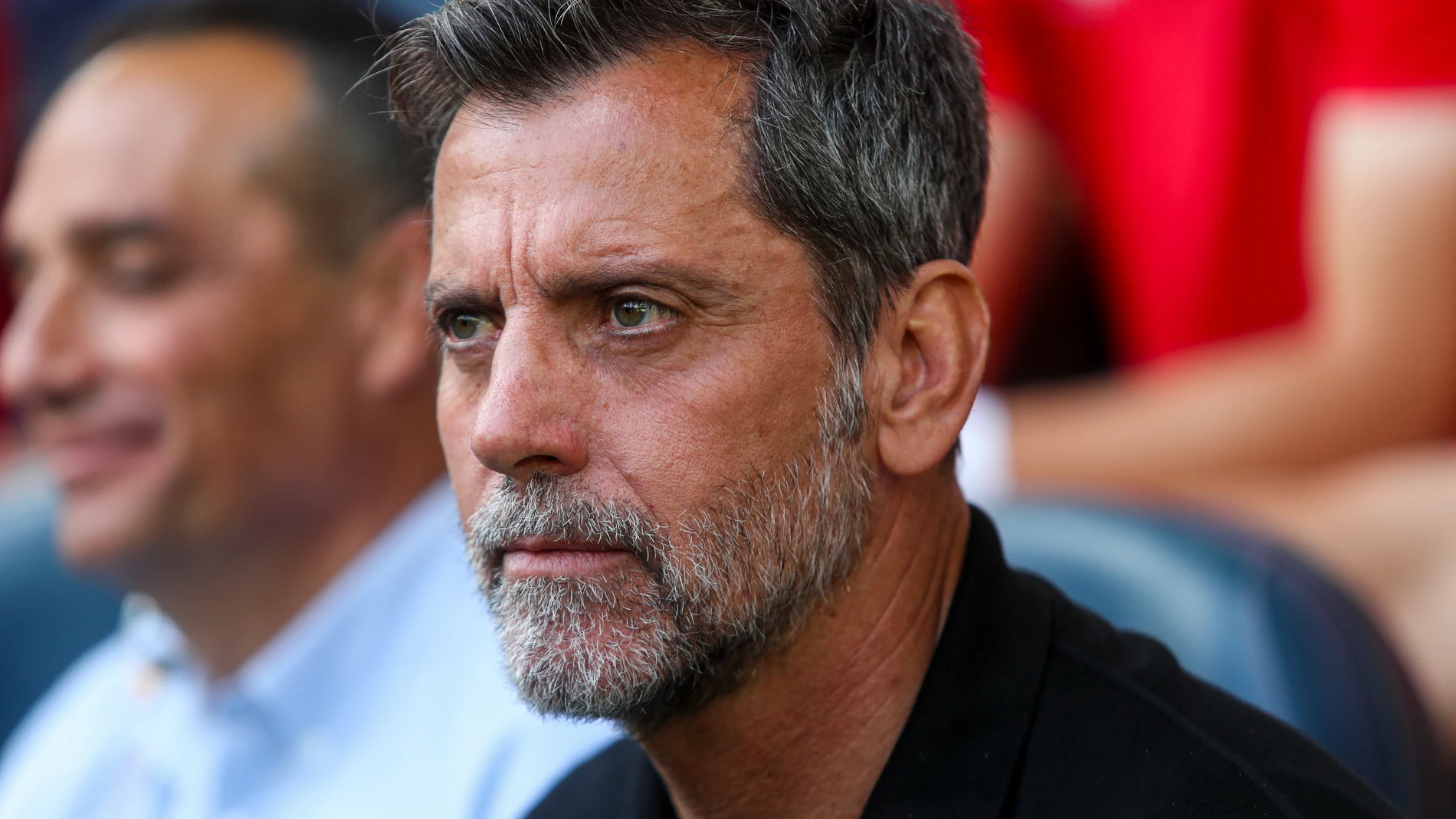 Quique Sanches Flores, head coach of Sevilla, looks on during the Spanish league, La Liga EA Sports, football match played between Villarreal CF and Sevilla CF at La Ceramica stadium on May 11, 2024, in Villarreal, Spain. AFP7 11/05/2024 ONLY FOR USE IN SPAIN