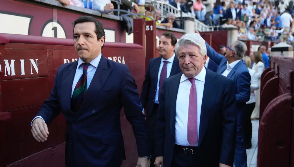 En los toros en Las Ventas