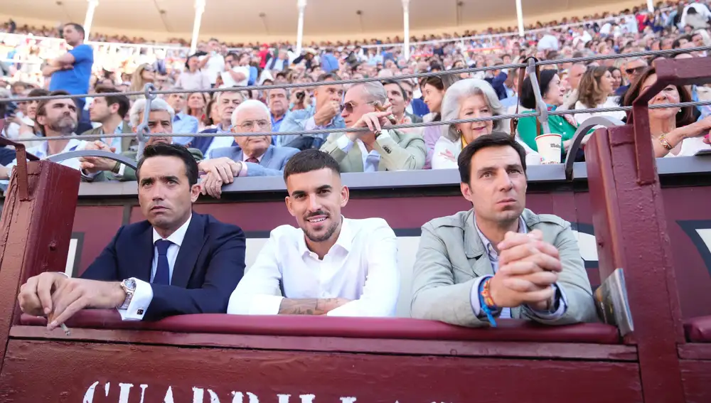 Dani Ceballos, jugador del Real Madrid, en Las Ventas