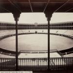 Interior de la plaza de toros de Goya