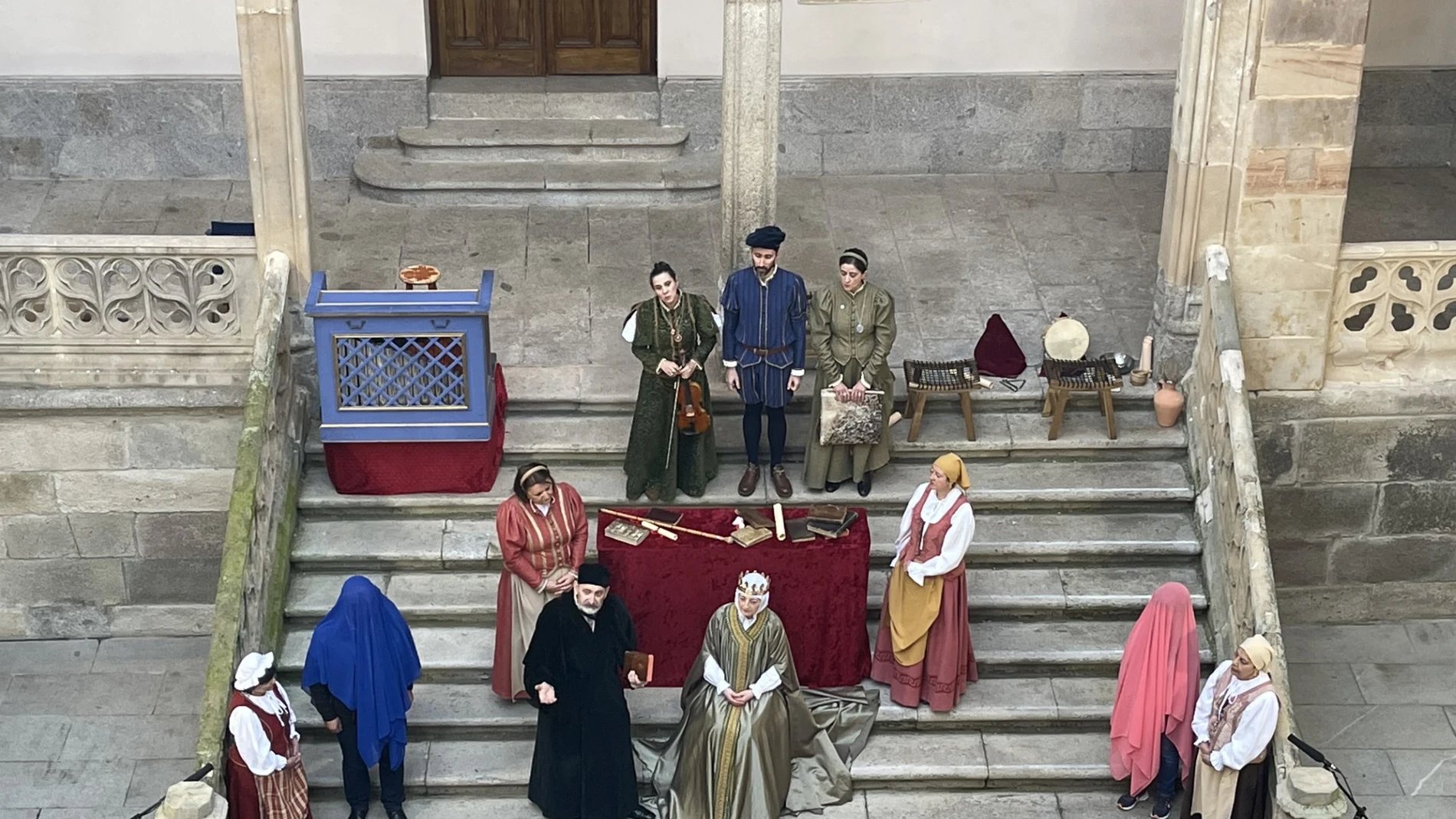 Representación teatral "Buscando a Nebrija"