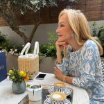 Carmen Lomana con look primaveral.