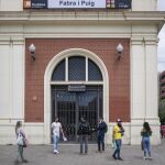 La estación de Fabra i Puig, en Barcelona