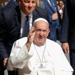 Francisco llega a la iglesia de San Giuseppe al Trionfale