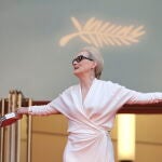 Meryl Streep en la ceremonia inaugural de Cannes 2024.