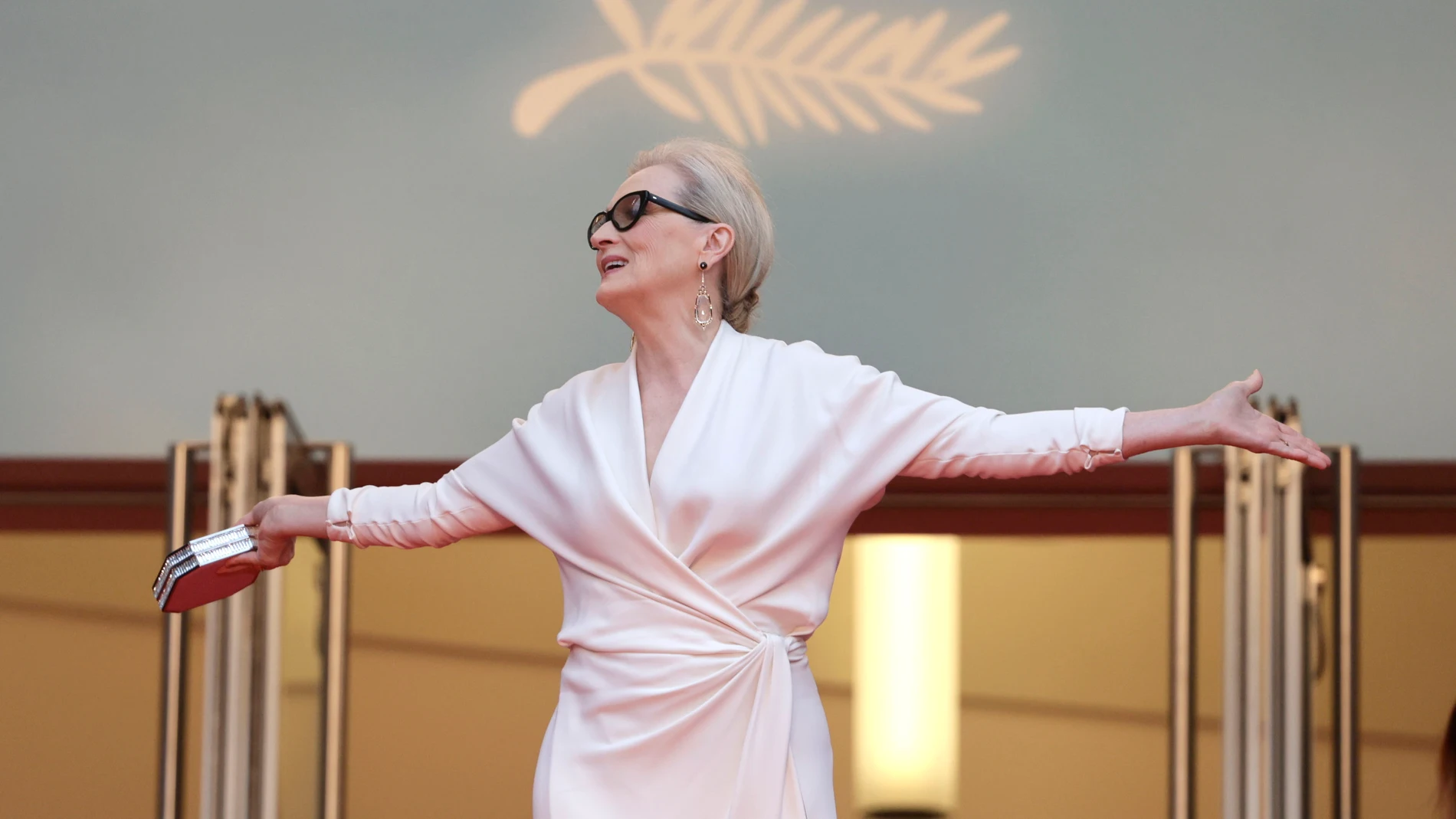 Cannes (France), 14/05/2024.- Meryl Streep attends the 'Le Deuxieme Acte' (The Second Act) screening and opening ceremony of the 77th annual Cannes Film Festival, in Cannes, France, 14 May 2024. The film festival runs from 14 to 25 May 2024. (Cine, Francia) EFE/EPA/GUILLAUME HORCAJUELO