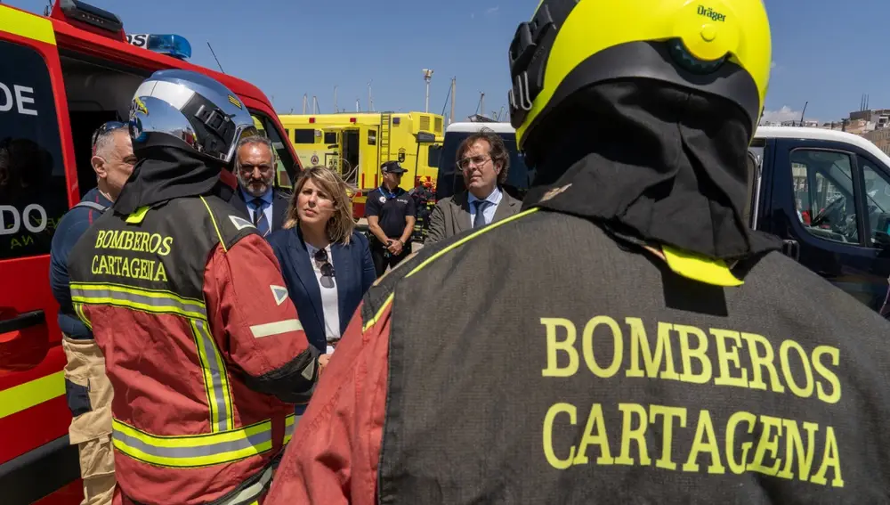 Cartagena, escenario de uno de los mayores simulacros de rescate en un puerto español