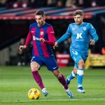 Ferran Torres, en el partido de la primera vuelta ante el Almería