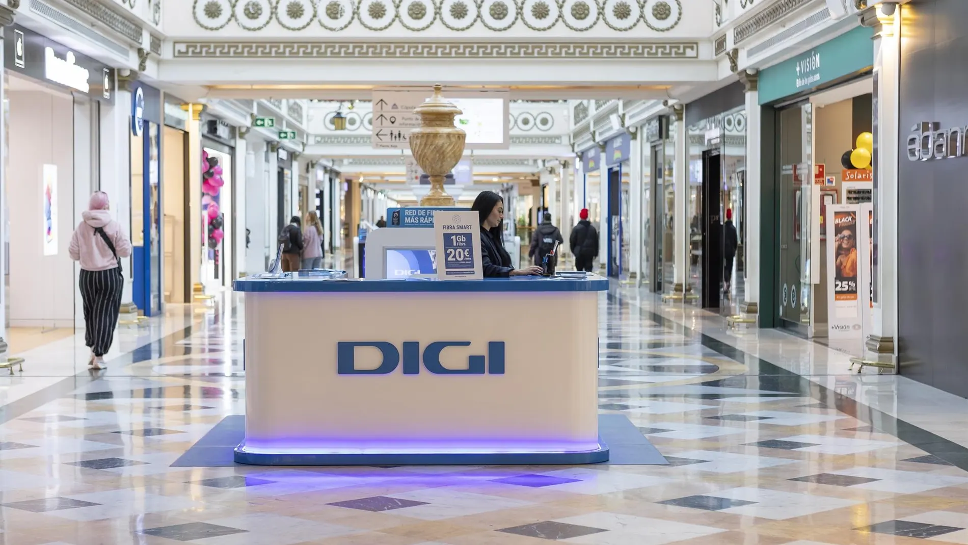 Digi logra un beneficio de 25,6 millones hasta marzo, más del doble que un año antes