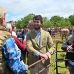 García-Gallardo visita la Feria de Maquinaria y Ganadería de Lumbrales, en Salamanca