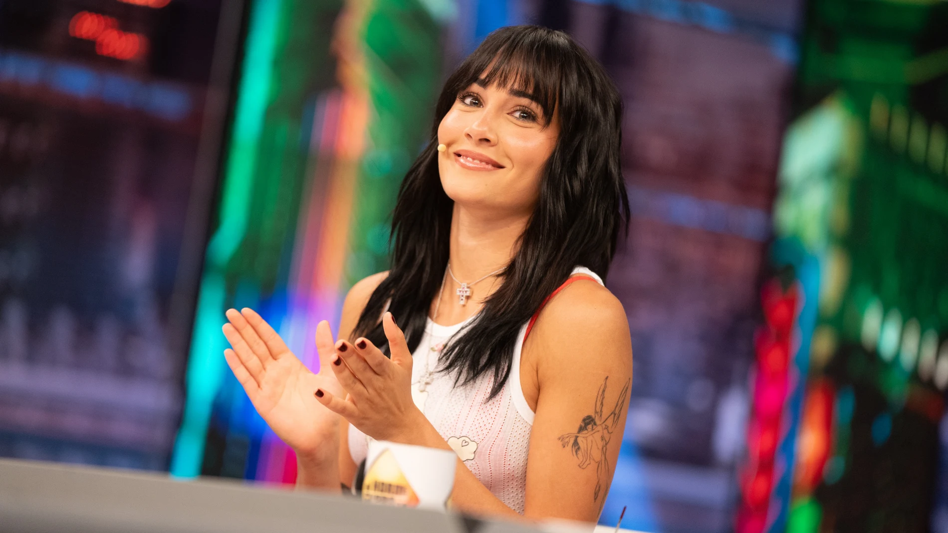El look de Aitana en 'El Hormiguero'.