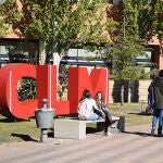 Imagen en un campus de la UCLM
