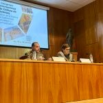 La rectora de la UCAV, María del Rosario Saéz Yuguero, inaugura el Congreso junto con el subdelegado de Defensa en Ávila, el coronelÁlvaro Capella Vicent